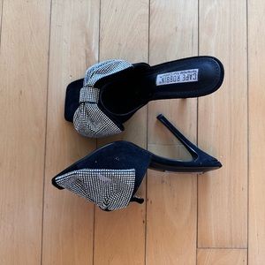 Sparkle bow mule